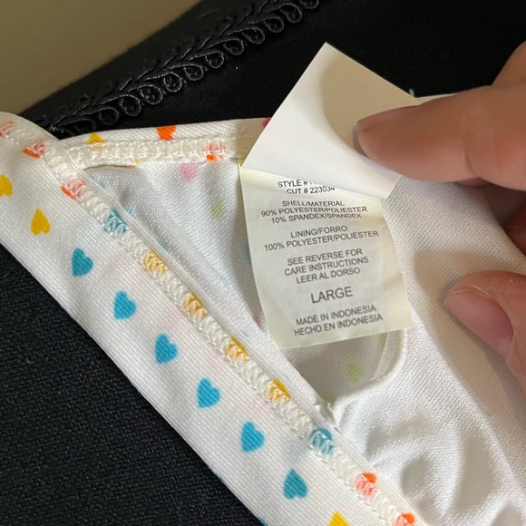 Colorful heart dot Bikini Set - Picture 6 of 7